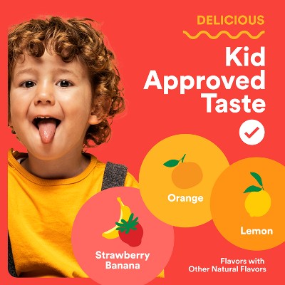 SmartyPants Kids Plus Multivitamin & Omegas Gummies with Vitamins C, D3, B12 & Zinc - 60ct