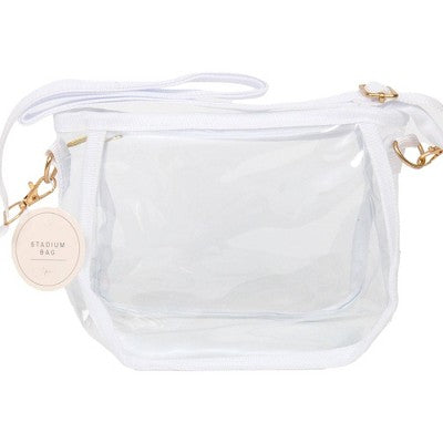 Horizon Group Clear White Plastic Stadium Bag
