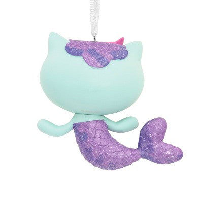 Hallmark Gabby's Dollhouse MerCat Christmas Tree Ornament: DreamWorks Animation Collectible, Indoor Decoration