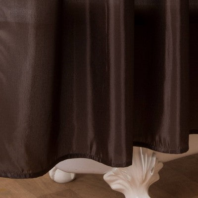 Lush Decor Terra Shower Curtain Beige/Brown : Microfiber, Machine Washable, Non-Slip Backing