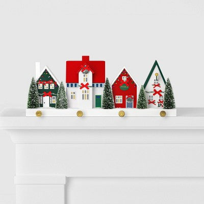 Christmas Village Stocking Holder - Threshold