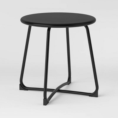 3pk Metal Mesh Patio Small Space Chair and Accent Table Set: Fade-Resistant - Room Essentials (LOCAL PICKUP ONLY)