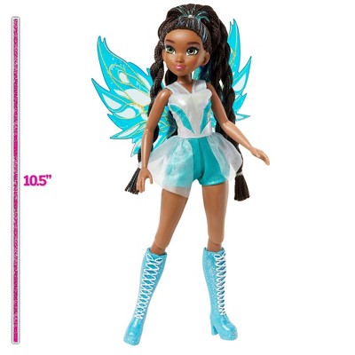 Winx Club Aisha Fairy 10.5" Fashion Doll with Glitter Outfit and Removable Wings