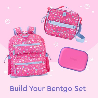 Bentgo Kids' Chill Leak-Proof Lunch Bento Box - Electric Pink: Solid Pattern, Ages 3-7