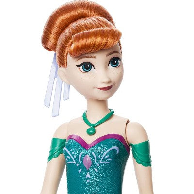 Disney Frozen Spin and Reveal Anna Fashion 12.5" Doll and Accessories with 11 Surprises