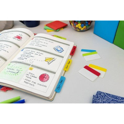 Post-it 30ct 2" Filing Tabs - 5 Assorted Colors