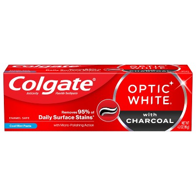 Colgate Optic White with Charcoal - 4.2oz