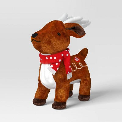 14'' Christmas Animated Plush Dancing Reindeer - Wondershop