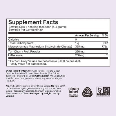 HUM Nutrition Magnesium Dream Team - Cherry - 5oz