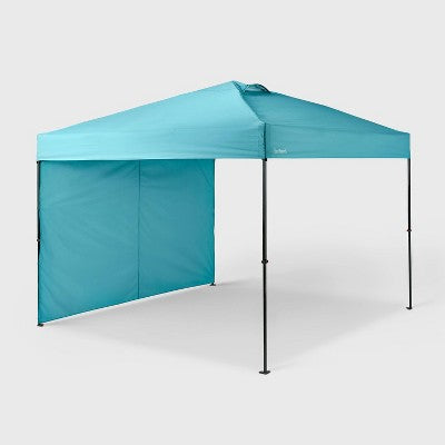 10x10 Steel Weekender Canopy with Wind Vent and Shade Wall - Embark (LOCAL PICKUP ONLY)