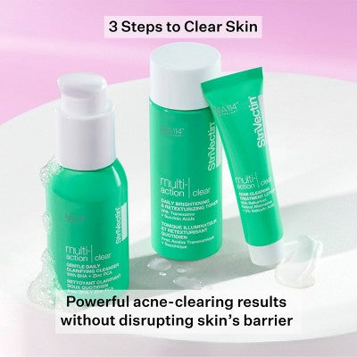 StriVectin Multi-Action Clear Acne Control System - Ulta Beauty: For Combination, Acne-Prone Skin, Includes Cleanser, Toner, Lotion