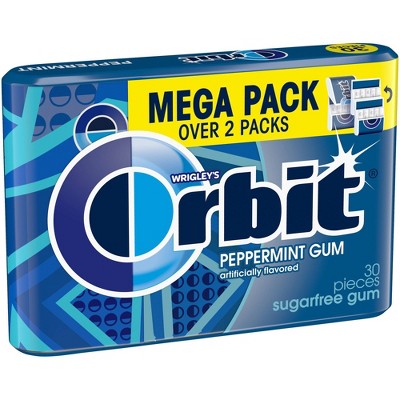 Orbit Gum Sugar-Free Peppermint Chewing Gum - 30ct