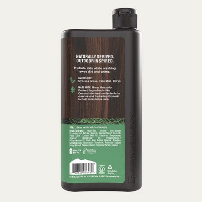 Every Man Jack Hydrating Body Wash - Surf + Cypress - 16.9 fl oz: Paraben-Free, For Normal & Combination Skin, Whole Body