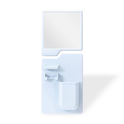 Shower Mirror Blue - Bullseye's Playground