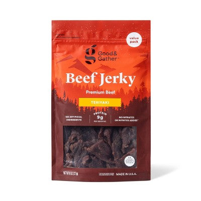 Teriyaki Beef Jerky - 8oz - Good & Gather