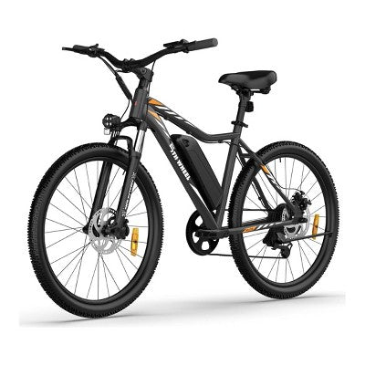5TH WHEEL MATE Electric Bike - 1000W Peak, 20 mph, 45 Mile Range (PAS), 265 lbs Capacity, 26" Tires, Shimano Tourney 7 Speed Shifter - Black (LOCAL PICKUP ONLY)