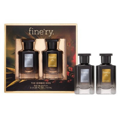 fine'ry. Men's Mini Eua De Perfume Duo Set - Ultra and Two Billion - 7.5ml