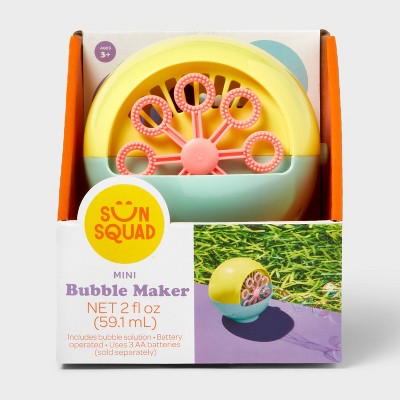 Mini Bubble Maker - Sun Squad