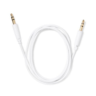 3' Aux Cable - dealworthy White