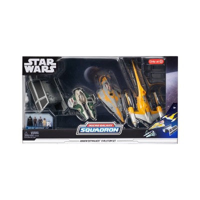 Star Wars Anakin Evolution 5'' Vehicle and 4 Figure