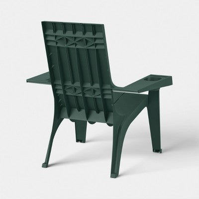 Resin Stackable Adirondack Chair Green - Room Essentials (LOCAL PICKUP ONLY)