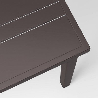 Brookfield Rectangle Patio Dining Table - Light Brown - Threshold (LOCAL PICKUP ONLY)