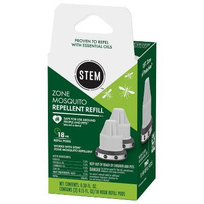 STEM Outdoor Mosquito Repellent Zone Device Refill 18hr - 2 Pods/0.15 fl oz each