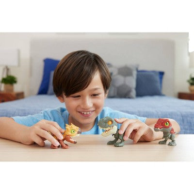 Jurassic World Mighty Little Biters Tyrannosaurus Rex Dinosaur Toy with Bite Action
