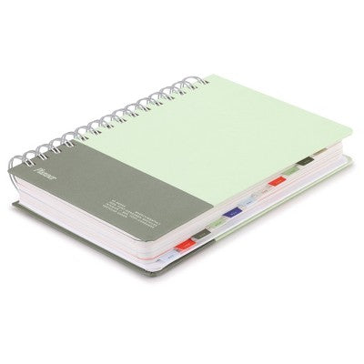 Good Office Day A5 Academic Planner with Tabs Evergreen