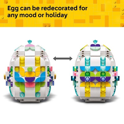LEGO Decorative Easter Egg Building Toy, Easter Basket Gift for Kids, 40816