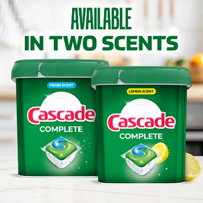 Cascade Fresh Scent Complete Pods Dishwasher Detergents - 100ct
