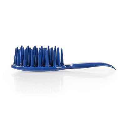 KAZMALEJE KurlsPlus Paddle Hair Comb - Blue