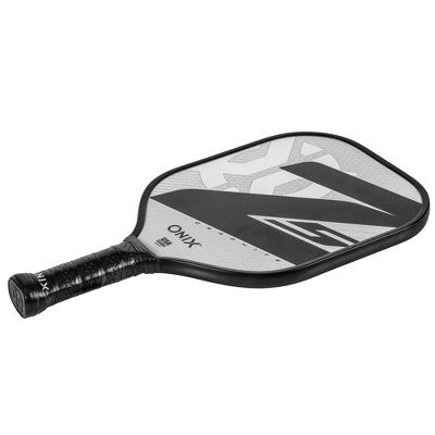 Onix 15.5'' Z5 Wide Body Pickleball Paddle - White: Graphite Core, 8.2 oz, 4" Grip