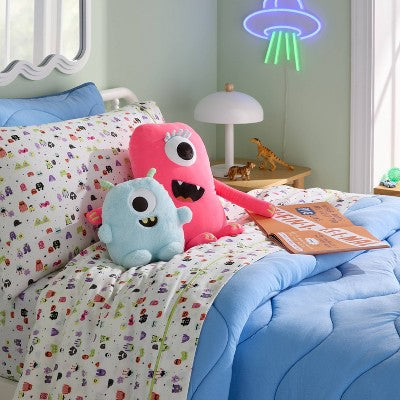 One-Eyed Halloween Weighted Plush Kids' Throw Pillow - Pillowfort