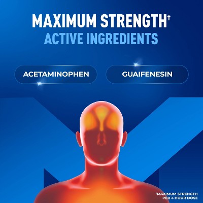 Mucinex Rapid Clear Pain Headache Mucus Congestion Liquid Gelcaps - Acetaminophen - 8ct