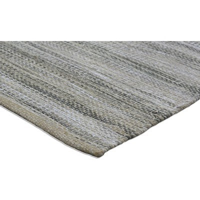 2'x3' Woven Accent Rug Gray - Threshold: Handmade Rectangle, Multi-Stripe, Jute & Cotton, Indoor Use (LOCAL PICKUP ONLY)