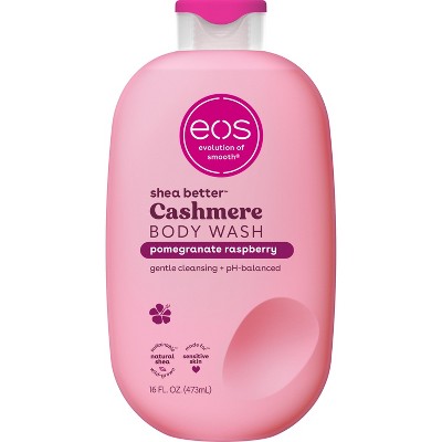 eos Cashmere Body Wash - Pomegranate Raspberry - 16 fl oz: Vegan, Dye-Free, Gel Form, Sensitive Skin