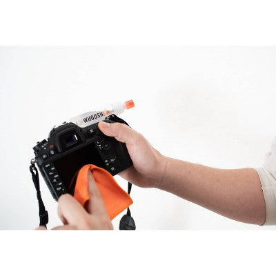 WHOOSH! Spray Cleaner With Microfiber Cloth - 1 oz: Electronics Sanitizer, Alcohol-Free