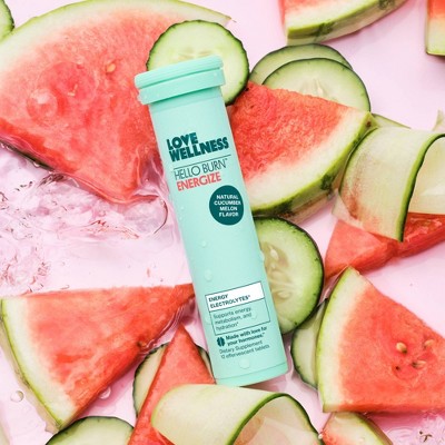 Love Wellness Hello Burn Energize Electrolyte - 12ct