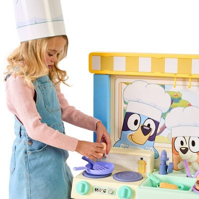 Bluey Cook With Chef Bluey Kitchen Playset (LOCAL PICKUP ONLY)