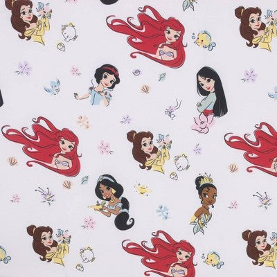 Disney Princess Fitted Crib Sheet
