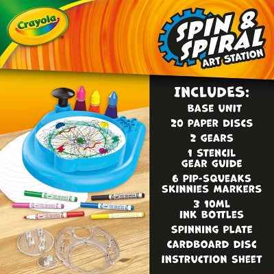 Crayola Spin and Spiral Art Station