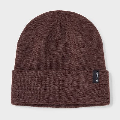 Knit Beanie Hat - All In Motion Brown
