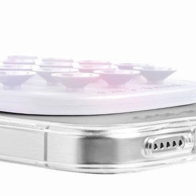Case-Mate Adhesive Suction Mount - Soap Bubble Clear
