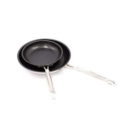 Cuisinart Chef's Classic9" & 11" Non-Stick Skillet Set - 722-911NSP1: Stainless Steel, Dishwasher-Safe