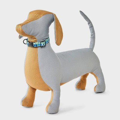 Fashion Geo Check Dog Collar - Boots & Barkley XS