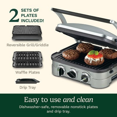 Cuisinart Electric Griddler Stainless Steel