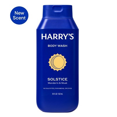 Harry's Body Wash - Solstice - 18oz: Gel, Whole Body, Bottle, Normal Skin