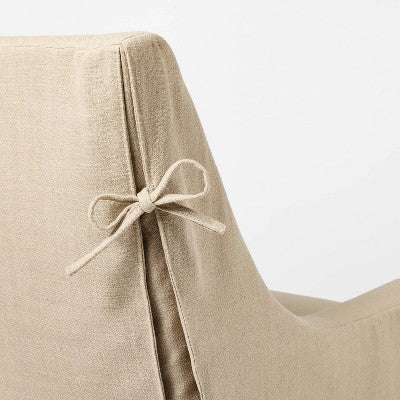 Camas Slipcover Accent Chair Khaki - Threshold designed with Studio McGee (LOCAL PICKUP ONLY)