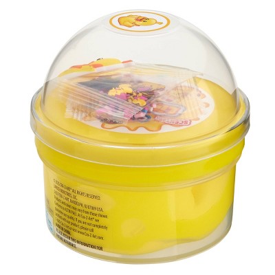 Cra-Z-Slimy Slime Dome Yellow Lil' Ducky: Creativity Focus, Includes 4 Pieces, 2.4 Net Weight